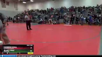 195 lbs Cons. Round 2 - Cameron Small, Glenwood Springs vs Blake Coble, Berthoud