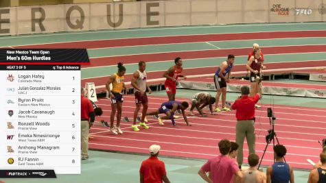 Men's 60m Hurdles, Prelims 3