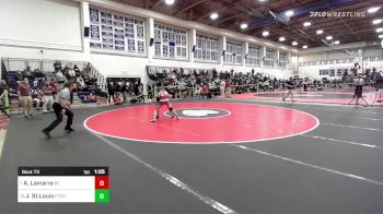 132 lbs Round Of 16 - Aiden Lamarre, Bristol Central vs Jayden St.Louis, Fitch