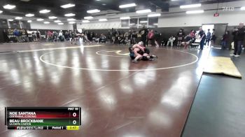 215 lbs Cons. Round 4 - Beau Brockbank, La Costa Canyon vs Noe Santana, Centennial (Corona)