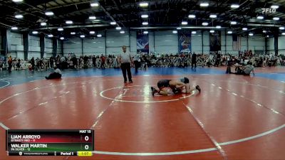 96 lbs Rd# 4- 2:00pm Friday Final Pool - Walker Martin, PA Silver vs Liam Arroyo, Dynasty RED