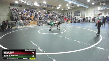 144 lbs Cons. Round 3 - Damon Marshall, Brea Olinda vs Cesar Raya, Laguna Hills