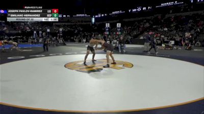 138 lbs Round Of 32 - Joseph Pavlov-Ramirez, Los Gatos (CC) vs Emiliano Hernandez, Hesperia (SS)