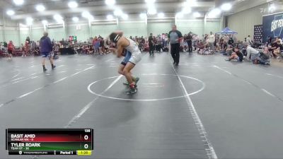 138 lbs Round 6 (8 Team) - Tyler Roark, Team GT vs Basit Amid, Scanlan WA