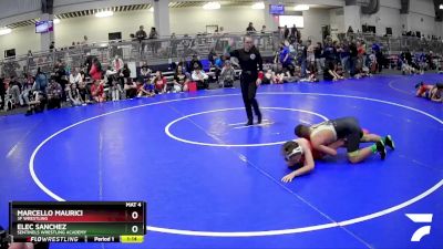 120 lbs Semifinal - Elec Sanchez, Sentinels Wrestling Academy vs Marcello Maurici, 3F Wrestling