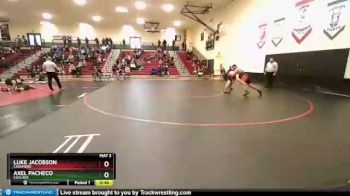 220 lbs Cons. Round 2 - Luke Jacobson, Cashmere vs Axel Pacheco, Cascade