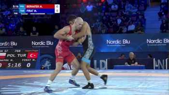67 kg Repechage #2 - Mateusz Bernatek, Poland vs Murat Firat, Turkey