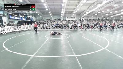 145 lbs Consi Of 32 #2 - Armani McCann, NJ vs Nick Walker, DE