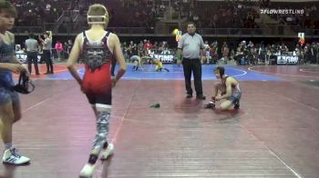 114 lbs 2nd Place - Larry Meador, CCYW LEGENDS vs Kyle Davy, Cougar Wrestling Club