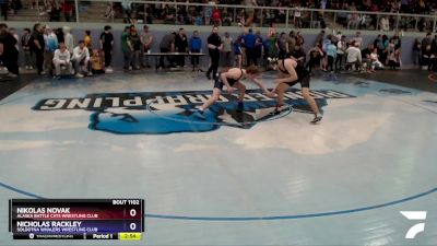 145 lbs Final - Nicholas Rackley, Soldotna Whalers Wrestling Club vs Nikolas Novak, Alaska Battle Cats Wrestling Club