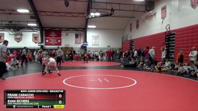 Quarterfinal - Evan Richers, Fort Madison Wrestling Club vs Frank Caraccio, Moen Wrestling Academy