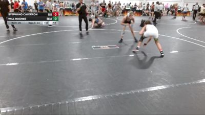 106 lbs Placement (4 Team) - Stephano Calderon, Reverence United Blue vs Will Hughes, RWA Blue