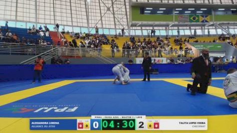 TALITA LOPES VIERA vs ALESSANDRA LORENA 2026 FPJJ Circuito Paulista GI Etapa 3