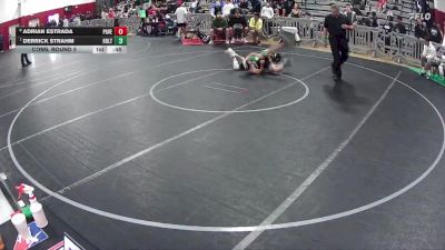 106 lbs Cons. Round 5 - Derrick Strahm, Holtville vs Adrian Estrada, Palo Verde