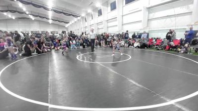 50 lbs Round Robin 2 - Kora Knipple, Metro All-Stars-Girls vs Adalynn Pratt, WV Lunatics-Girls