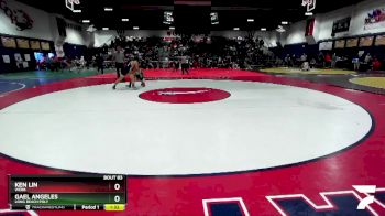 150 lbs Champ. Round 1 - Ken Lin, Webb vs Gael Angeles, Long Beach Poly