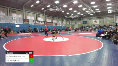 120 lbs Consi Of 16 #2 - Aiden Fernandez Hardy, Clovis vs Zachary Klarcyk, Porterville