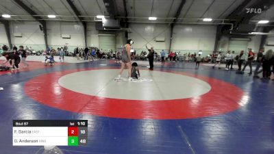 152 lbs Rr Rnd 3 - Felix Garcia, East Forsyth Jr Bronco Wrestling Club vs Dre Anderson, Ringgold Wrestling