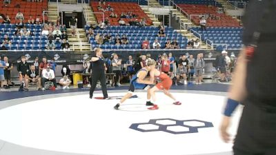 126 lbs Champ. Rd Of 128 - Jaxon Hansen, Idaho vs Kale Crass, Wisconsin