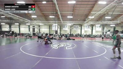 126 lbs Consi Of 8 #2 - Avnish Awasthi, Capital Wrestling Club vs Daniel Lazo, Apple Wrestling Academy