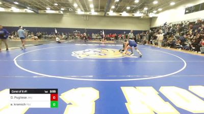 174 lbs Consi Of 8 #1 - Dominic Pugliese, Johnson & Wales vs Evan Kramich, Plymouth