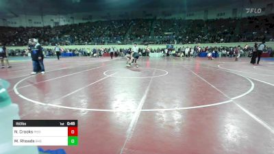 150 lbs Consi Of 32 #2 - Nathan Crooks, Piedmont vs Maverick Rhoads, Blanchard High School