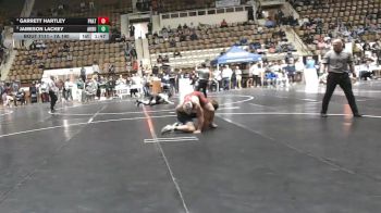 7A 190 lbs Quarterfinal - Jameson Lackey, Auburn vs Garrett Hartley, Prattville