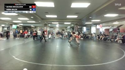 145/155 Round 2 - Alyssa McCallson, Suples Wrestling Club vs Kiera Balch, Idaho