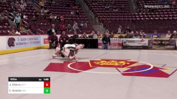 160 lbs Round Of 32 - Jacob Cherry, Gettysburg vs Chase Kranitz, Norwin