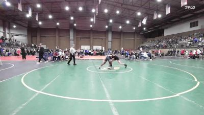 132 lbs Cons. Round 4 - Amos Guanue, Dowling Catholic vs Mitchel Baker, Jackson