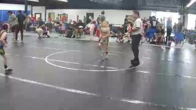 50 lbs Rr Rnd 5 - Bryce Leiker, University WC vs Westen Davis, Gladiators