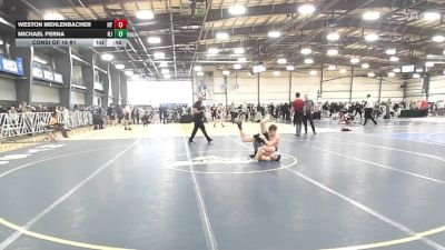 100 lbs Consi Of 16 #1 - Weston Mehlenbacher, NY vs Michael Perna, NJ
