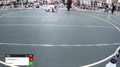 61 lbs Quarterfinal - Nathan Beckham, Ocrtc vs Brysen Conn, Illinois Valley Youth