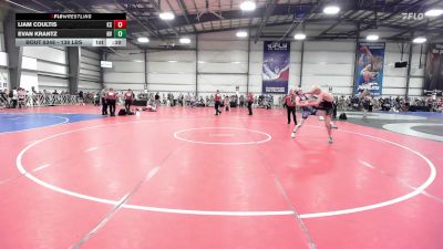 138 lbs Consi Of 32 #1 - Liam Coultis, KS vs Evan Krantz, NV