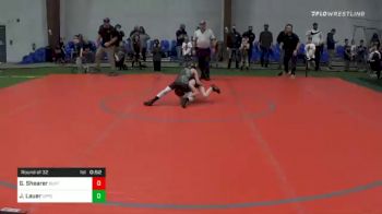 55 lbs Prelims - Greyson Shearer, Buxton vs Jack Lauer, Upper Township