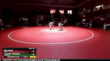 144 lbs 1st Place Match - Daeton Johnson, Chiawana vs Isai Perez, Davis