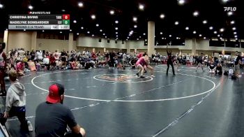 110 lbs Round 2 (4 Team) - Christina Bivins, Team Arkansas vs Madelyne Bombardier, Elevation WC