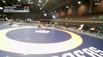 141 lbs Cons. Semi - Xzavier Salazar, Trinidad State College vs Kasey Curtis, Unattached