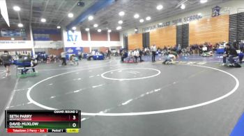 165 lbs Champ. Round 2 - David Muxlow, Kingsburg vs Seth Parry, Newport Harbor