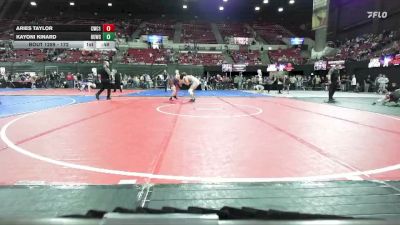 172 lbs 3rd Place Match - Kayoni Kinard, Mine Yard Dogs Wrestling Club vs Aries Taylor, Eastside United