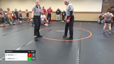 65 lbs Rr Rnd 5 - Bryce Wardle, Cumberland Valley K-6 Community vs Jaggar Osborne, St. Vincent Saint Mary K-6 Community