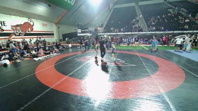 70 lbs Champ. Round 2 - Ryder Kluesner, Idaho vs Grayson Strombom, Oregon
