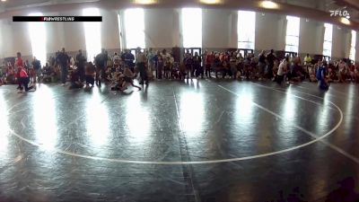 45 lbs Quarterfinal - Beau Larson, Wild Buffalo Wrestling Club vs Brooks McDougal, Poquoson Athletic Association