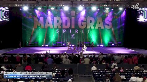 LA Cheerz Allstarz - Rainbow Starz [2026 L1 Tiny - Novice - Restrictions Day 1] 2026 Mardi Gras Grand Nationals