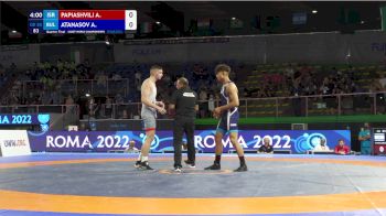 80 kg 1/4 Final - Anry Papiashvili, Israel vs Andrey Atanasov, Bulgaria