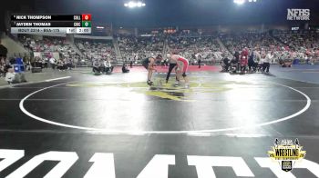 B5A-175 lbs Cons. Round 1 - Nick Thompson, Collinsville vs Jayden Thomas, Chickasha