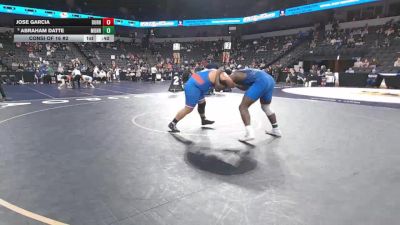 285 lbs Consi Of 16 #2 - Jose Garcia, Durham (NS) vs Abraham Datte, Monroe (LA)