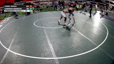 140 lbs Quarters - Leonel Vargas, Oregon vs Corbinian Hendricks, Idaho
