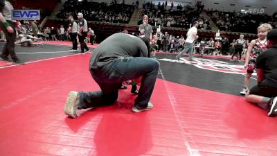 46 lbs Round Of 32 - Jackson Cauldwell, Skiatook Youth Wrestling vs Conner Jameson, Broken Arrow Wrestling Club