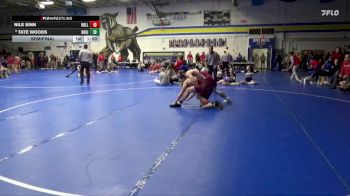 150 lbs Semifinal - Tate Woods, North Linn vs Nile Sinn, Williamsburg
